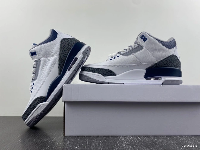 Midnight Air Jordan CT8532-140 3 Navy 1206